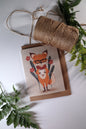 Cozy Fox Greeting Card