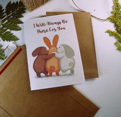 We've Got Each Others Back Greeting Card