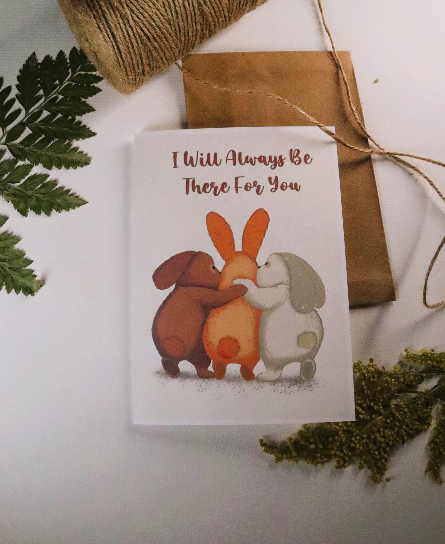 We've Got Each Others Back Greeting Card